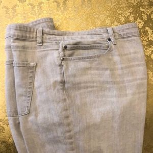 Eileen Fisher 5 five pocket denim jeans.